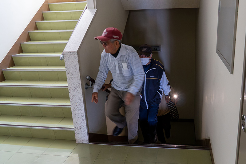 地域全体で防災・減災への意識を高める。新開自治会で垂直避難訓練を実施（2026/03/15）