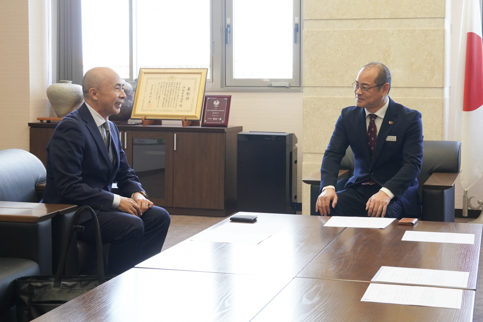 令和7年度 南城市地域おこし協力隊 委嘱状交付式