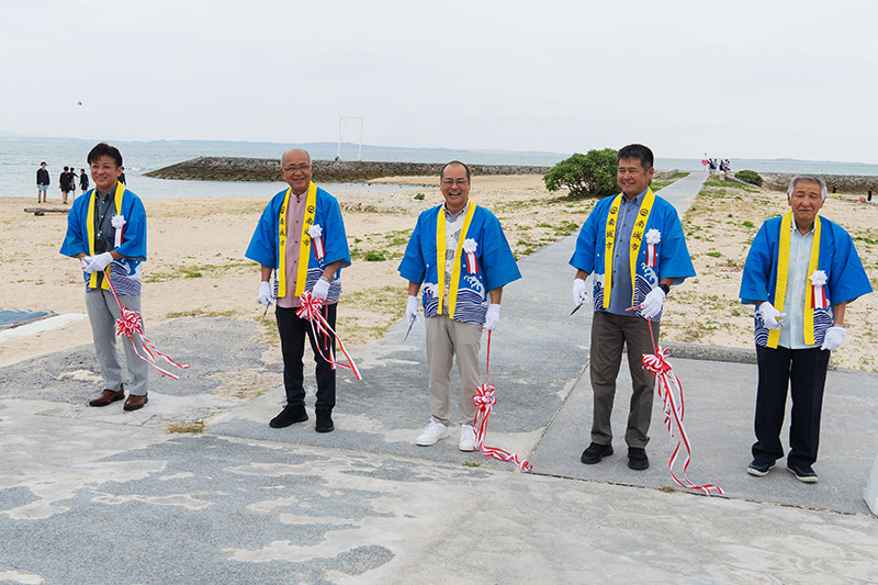 あざまサンサンビーチで海開き（2026/04/19）