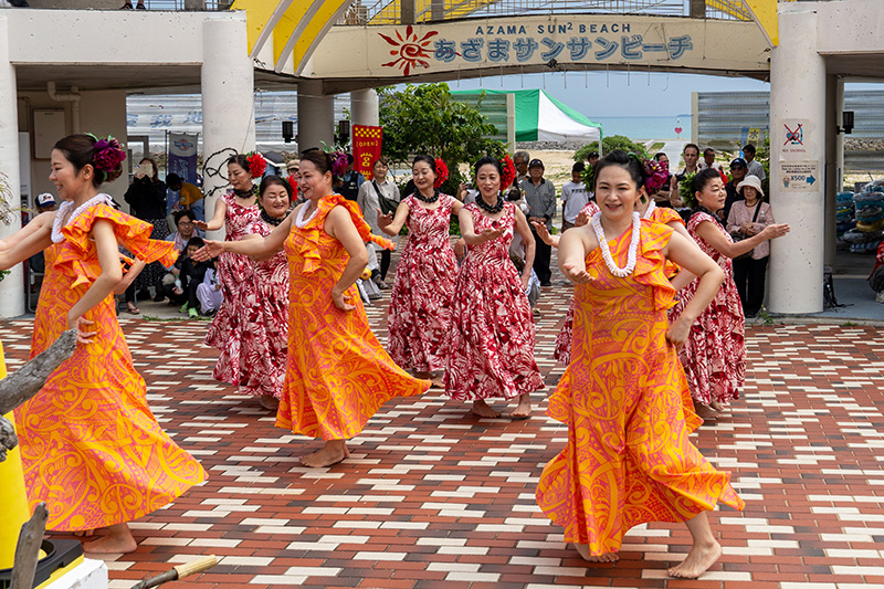 あざまサンサンビーチで海開き（2026/04/19）