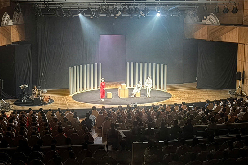「星見草」を上演。中学生が演劇を通して平和を学ぶ（2026/06/12）