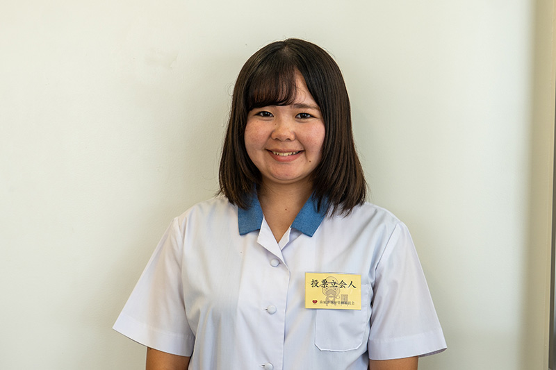 学生が投票立会人に従事。若者の視点から選挙を体験（2026/08/28）