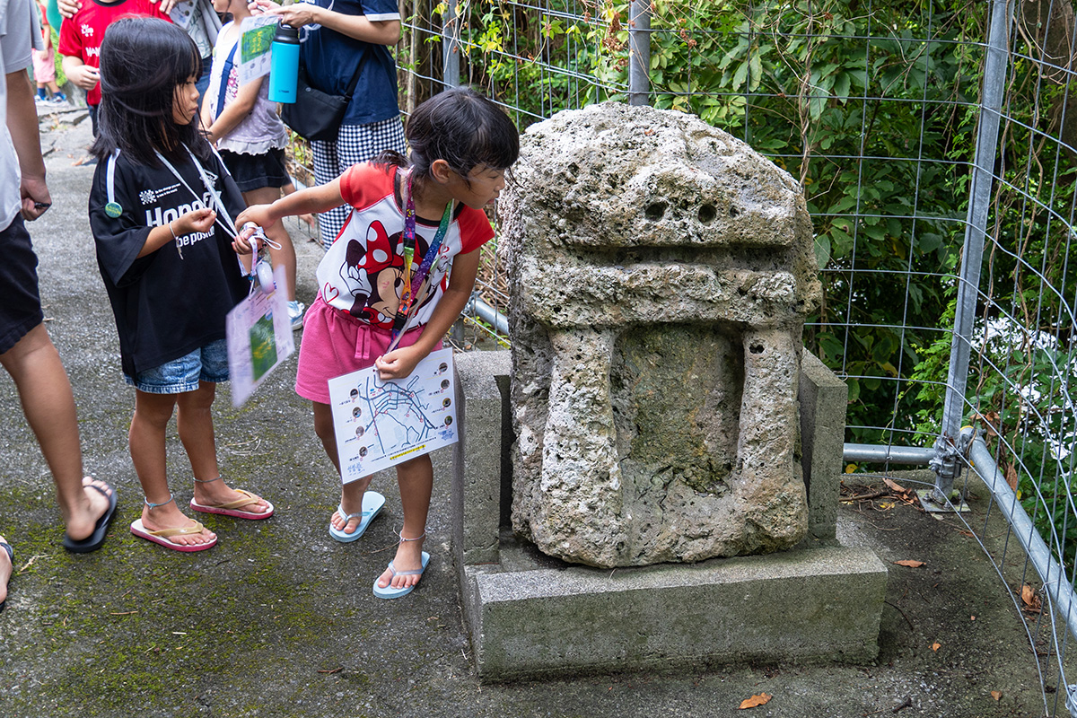 仲程区の文化財を巡る「わったーまちたんけん隊」を開催（2026/09/27）
